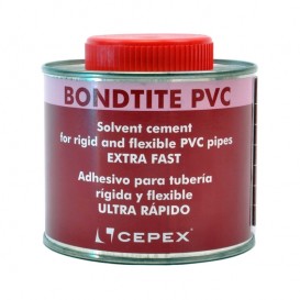 Adhesivo Bondtite para tuberías flexibles y rígidas PVC