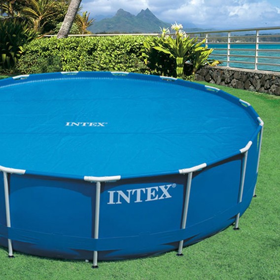 Cobertor solar piscinas Intex Easy Set y Metal Frame