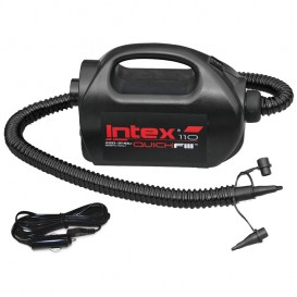 Intex 66636 - Hinchador eléctrico con adaptador para coche 12V Quick Fill,  Color Rojo: : Jardín