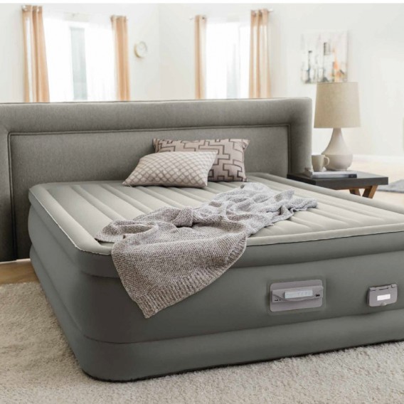 Cama hinchable Intex PremAire Dream Support doble 64770