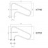 Dimensiones salida piscina anclaje exterior AstralPool