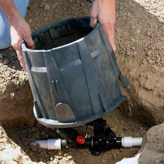 Boîte De Valve Rain Bird VB-STD-H - Standard - Pour Protéger Les Vannes D'arrosage Enterrées - Couvercle Inclus