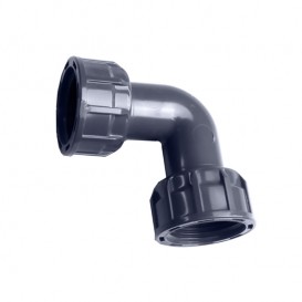 Codo 90º PVC H/H para colectores