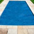 Cubierta isotérmica para piscina de obra rectangular