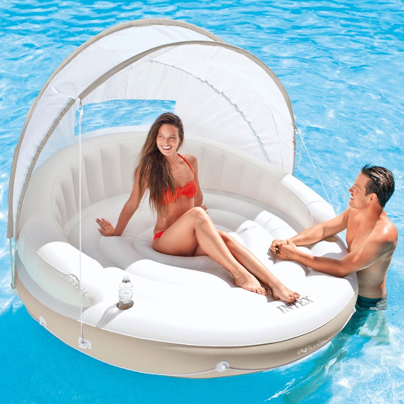 Colchoneta hinchable Doble Intex - Outlet Piscinas