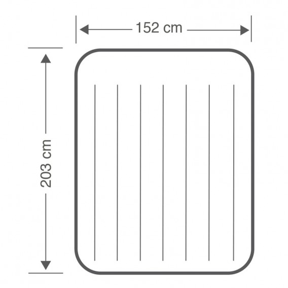 Cama hinchable doble Intex Pillow Rest Raised Bed 64124NP