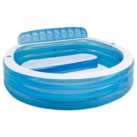 Piscina hinchable familiar Intex con banco 224x216x76 57190NP