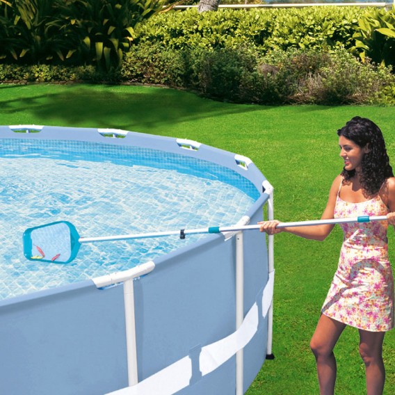 Kit de mantenimiento piscinas con mango telescópico Intex 28002