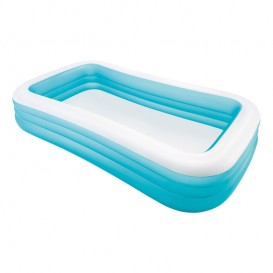 ⇒ Piscina intex infantil 57173 mini frame rectangular azul 122x122x30 cm ▷  Precio. ▷ Comprar con los Mejores Precios. Ofertas online