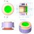 Dimensiones nicho boquilla LumiPlus Mini Rapid piscina poliéster