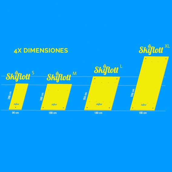 Skiflott dimensiones