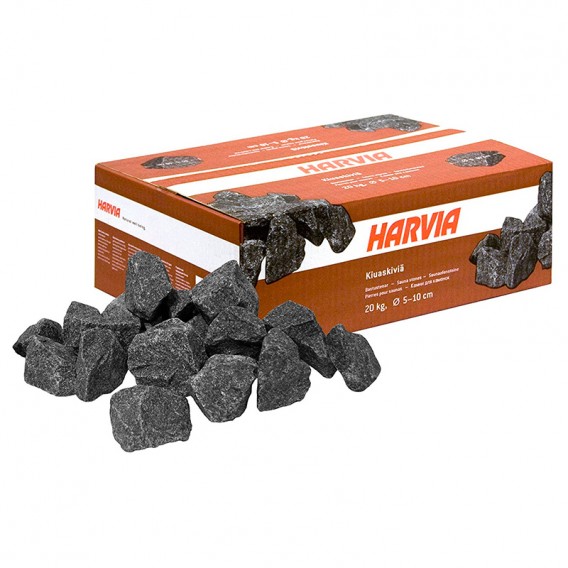 Piedras para sauna Harvia 20 kg Ø 5-10 cm