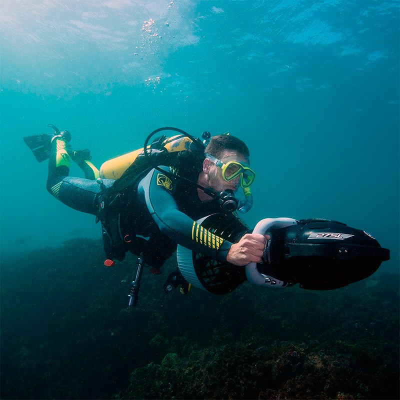 SeaScooter - Propulsor acuático para buceo, 300 W, hasta 6 km/h :  : Deportes y aire libre
