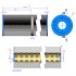 Dimensiones cartucho de recambio para filtro cilíndrico doble AstralPool