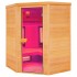 Sauna infrarrojos Multiwave rinconera 3-4 personas