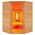 Sauna infrarrojos Multiwave rinconera 3-4 personas