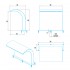 Dimensiones cascada residencial A-500 AstralPool