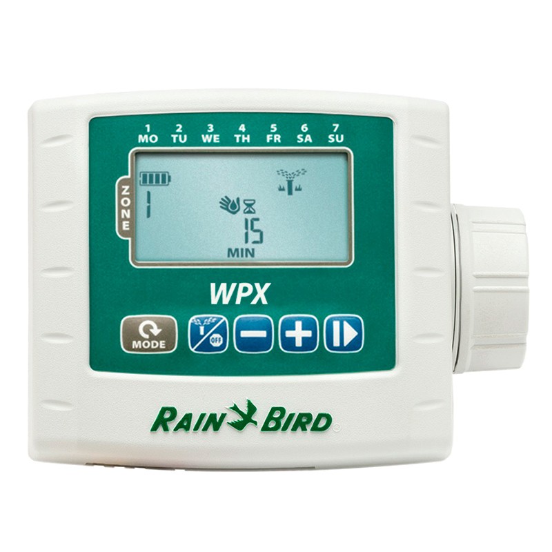 Comparación Nombre provisional global Programador autónomo a pilas Rain Bird WPX 1/2/4/6 estaciones | Poolaria