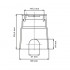Dimensiones arqueta circular Eco tapa a presión Serie AQ