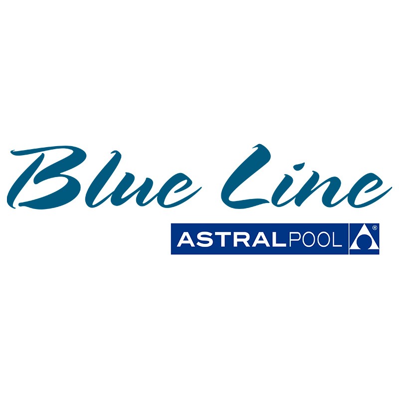 Astralpool Cepillo Pared 48CM Ajustable Clip Blueline 