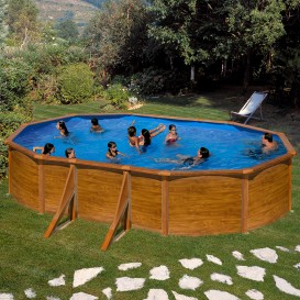 Piscina de madera maciza Tropic Junior - Mercawater