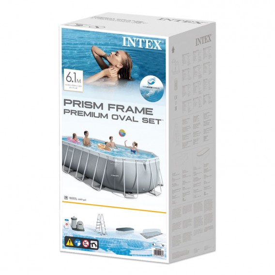 Embalaje piscina Intex Prisma Frame Oval 26798NP