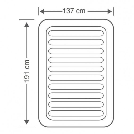 Cama hinchable Intex PremAire doble 64904