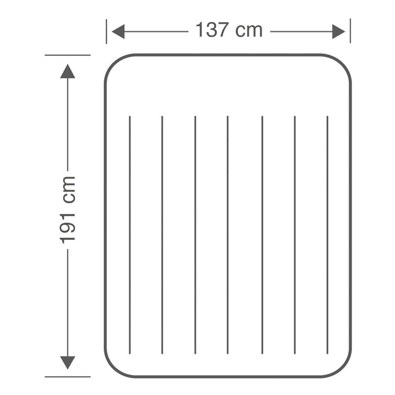 Colchón hinchable Intex Pillow Rest Classic doble 64148NP