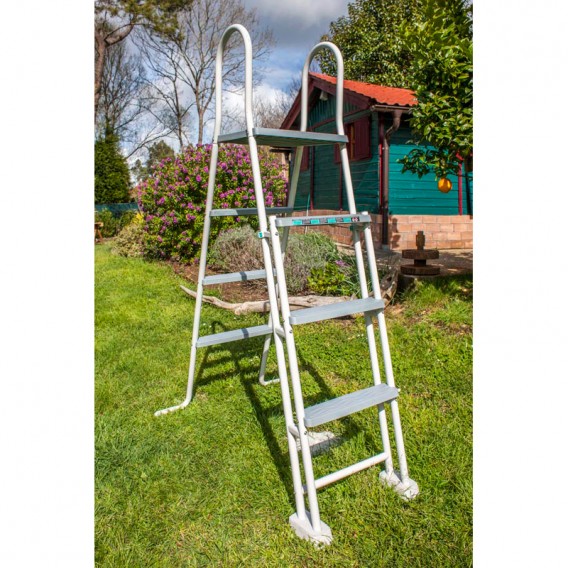 Escalera de seguridad 120-132 cm Gre ES1213