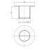 Dimensiones boquilla aspiración inox AstralPool 16328