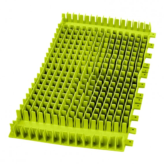 Cepillo combinado PVC verde Dolphin sin anillo 6101663