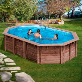 Piscina desmontable de madera CARRA - Sumbay - Puigcercós