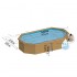 Dimensiones piscina de madera Gre Sunbay Alista 790105