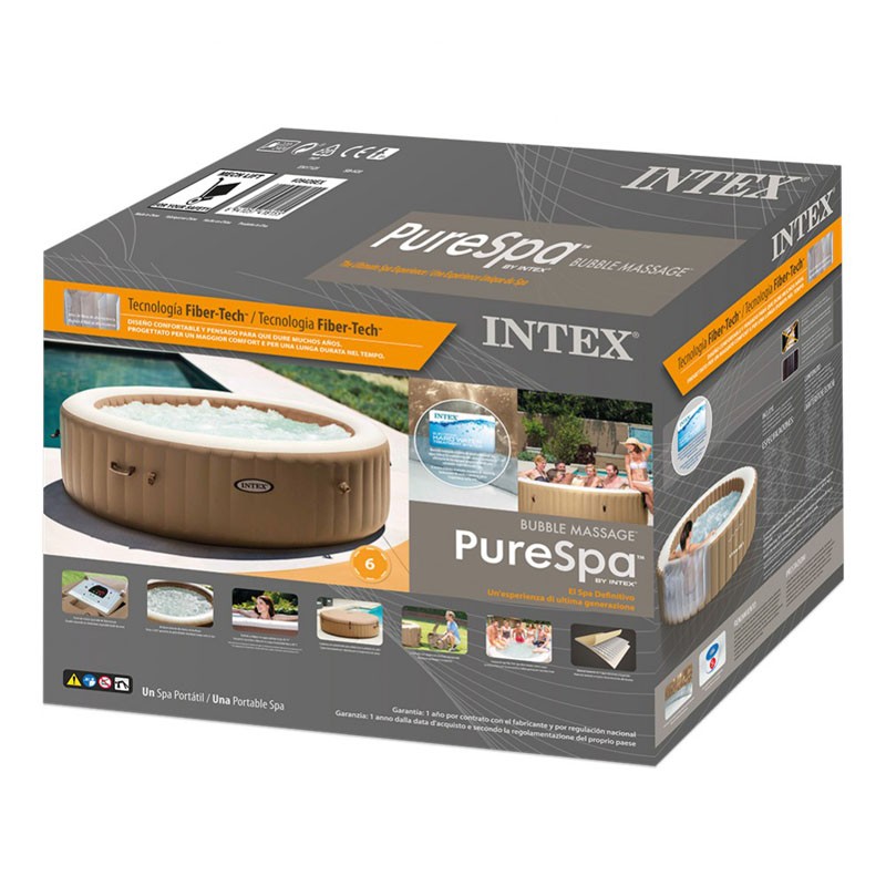 Spa hinchable Intex PureSpa Bubble Massage 6p 28428EX