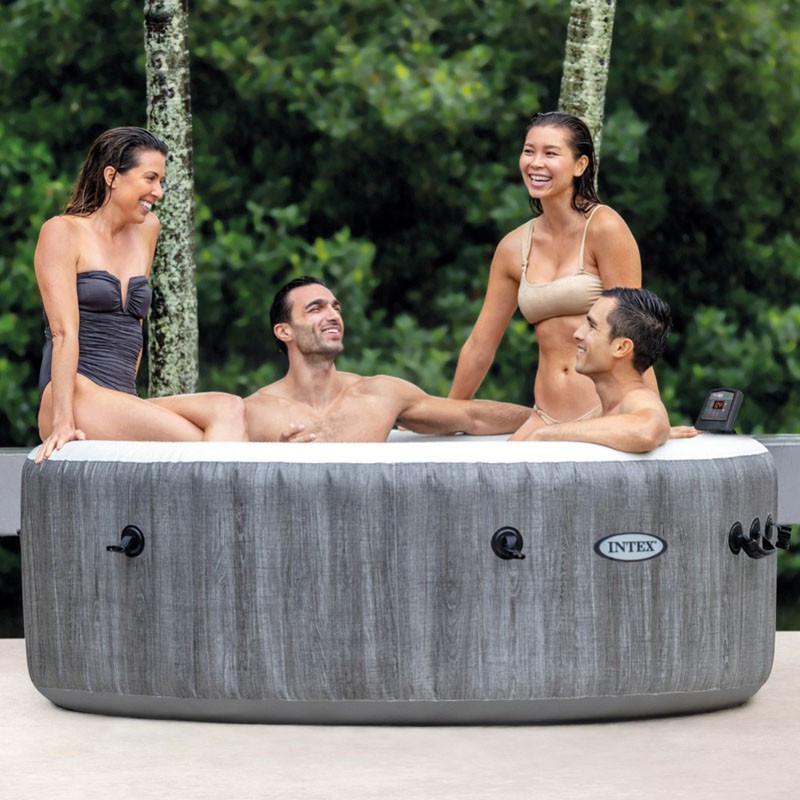 Spas de Exterior para Jardín - Jacuzzis Hinchables - Carrefour