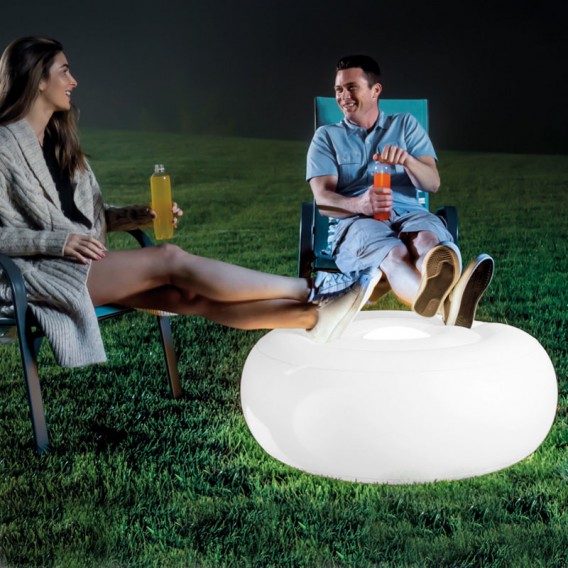 Asiento LED Ottoman Intex 68697