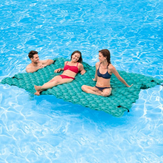 Colchoneta hinchable gigante Intex Floating Mat 56841EU