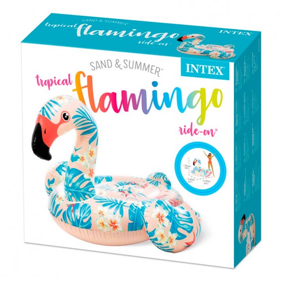 Flamenco tropical hinchable Intex 57559NP