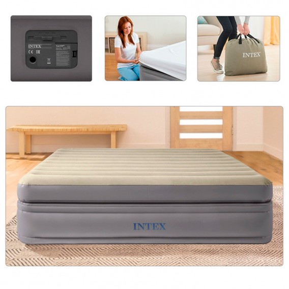 Cama hinchable Intex Prime Comfort Elevated doble 64164NP