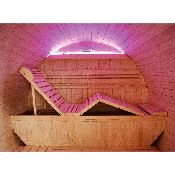 Sauna exterior de vapor Gaïa Omega