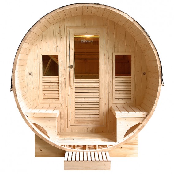 Sauna exterior de vapor Gaïa Luna