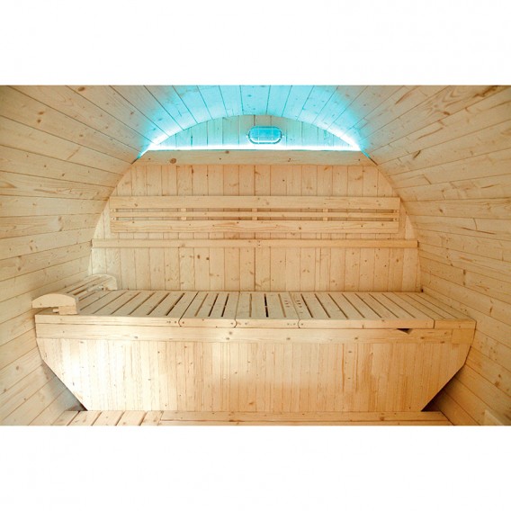 Sauna exterior de vapor Gaïa Luna
