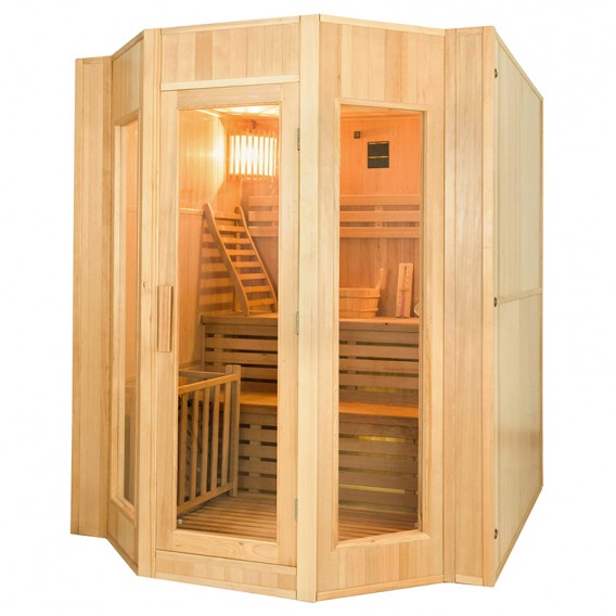 Sauna tradicional de vapor Zen 4 personas