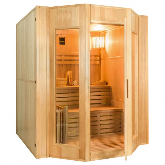 Sauna tradicional de vapor Zen 4 personas