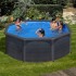 Piscina Gre Kea circular grafito KIT300GF