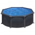 Piscina Gre Starpool circular grafito PR358GF