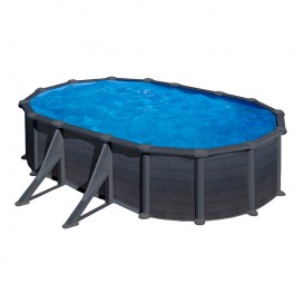 Piscina Gre Starpool ovalada grafito PROV618GF