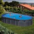 Piscina Gre Capri ovalada grafito KITPROV7388GF