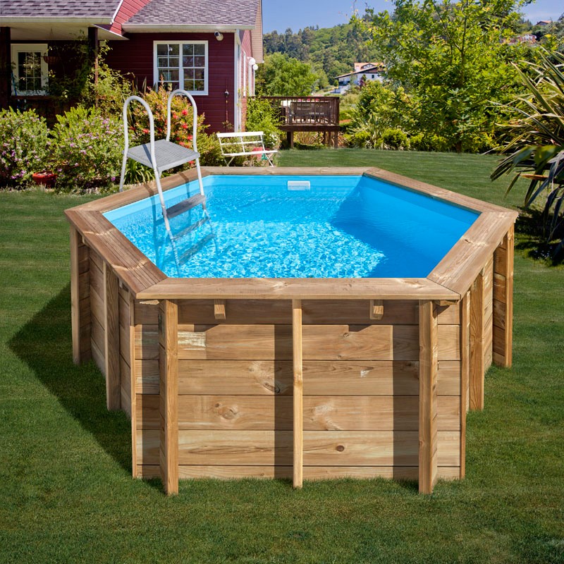 ética Objetivo el fin Piscina de madera Gre Sunbay Lili 2 Ø280x107 | Poolaria