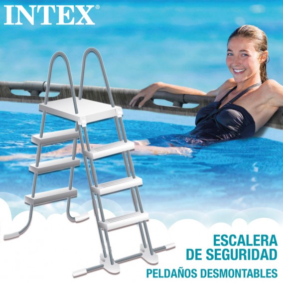 Escalera piscina Intex Greywood Prism Frame 26744NP